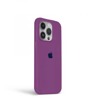 Etui LEVCORP do Apple iPhone 12 / 12 Pro Silicone Bogaty fiolet