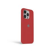Etui LEVCORP do Apple iPhone 16 Pro Silicone Czerwony chiński