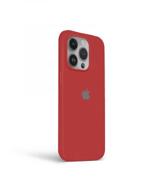 Etui LEVCORP do Apple iPhone 16 Pro Silicone Czerwony chiński