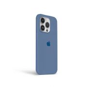 Etui LEVCORP do Apple iPhone 13 Pro Max Silicone Dżinsowy