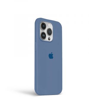 Etui LEVCORP do Apple iPhone 16 Pro Max Silicone Dżinsowy