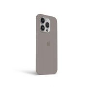 Etui LEVCORP do Apple iPhone 14 Pro Silicone Kamień szary