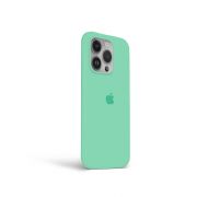 Etui LEVCORP do Apple iPhone 16 Pro Max Silicone Mięta zielona