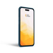 Etui LEVCORP do Apple iPhone 14 Silicone Gwiezdny błękit