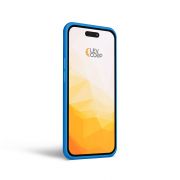 Etui LEVCORP do Apple iPhone 15 Pro Max Silicone Jezioro błękitne