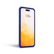 Etui LEVCORP do Apple iPhone 12 / 12 Pro Silicone Błękit Paryża