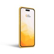 Etui LEVCORP do Apple iPhone 14 Silicone Słoneczny żółty