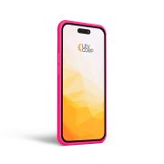 Etui LEVCORP do Apple iPhone 13 Silicone Świecący róż